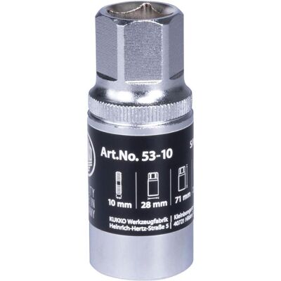 Kukko, Gewindeschneider + Gewindebohrer, Stehbolzenausdreher 53-8 passend für Bolzen-Ø 8 mm Körper-Ø 25 mm Länge 60 mm Kukko, Gewindeschneider + Gewindebohrer, Stehbolzenausdreher 53-8 passend für Bolzen-Ø 8 mm Körper-Ø 25 mm Länge 60 mm