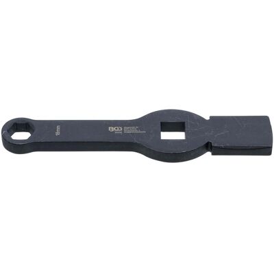 BGS, Schraubenschlüssel, Schlag-Ringschlüssel Sechskant mit 2 Schlagflächen SW 18 mm (18 mm) BGS, Schraubenschlüssel, Schlag-Ringschlüssel Sechskant mit 2 Schlagflächen SW 18 mm (18 mm)