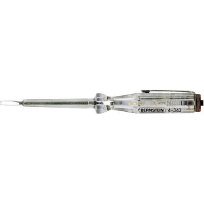 Bernstein, Schraubenzieher, Phasenprüfer 3 mm 60 mm 220 - (Schlitzschrauben) Bernstein, Schraubenzieher, Phasenprüfer 3 mm 60 mm 220 - (Schlitzschrauben)