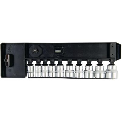 Kendo, Steckschlüssel + Stecknuss, Zwölfkant-Steckschlüsselsatz 3/8" 11-teilig (10 mm, 11 mm, 12 mm, 13 mm, 14 mm, 15 mm, 16 mm, 17 mm, 19 mm, 22 mm) Kendo, Steckschlüssel + Stecknuss, Zwölfkant-Steckschlüsselsatz 3/8" 11-teilig (10 mm, 11 mm, 12 mm, 13 mm, 14 mm, 15 mm, 16 mm, 17 mm, 19 mm, 22 mm)