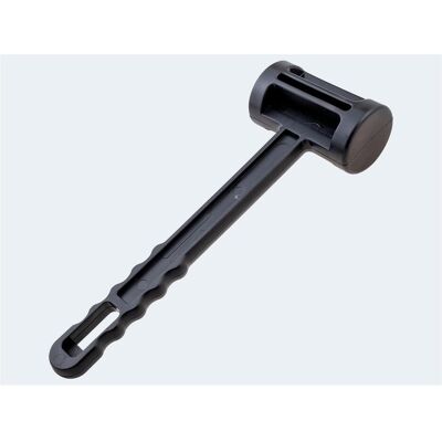 Magni, Hammer, Happy People Camping-Gummihammer circa 32 cm mit Holzgriff und Heringauszieher, 78300 (1830 g) Magni, Hammer, Happy People Camping-Gummihammer circa 32 cm mit Holzgriff und Heringauszieher, 78300 (1830 g)