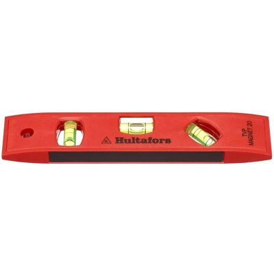 Hultafors, Wasserwaage, Magnetische Wasserwaage 200 mm - mit 3 Libellen, TVP Magnet 20, 401853 (20 cm) Hultafors, Wasserwaage, Magnetische Wasserwaage 200 mm - mit 3 Libellen, TVP Magnet 20, 401853 (20 cm)