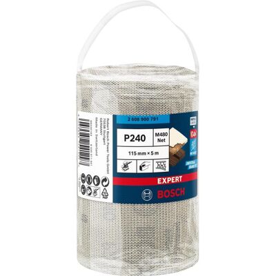 Bosch Professional Zubehör, Schleifmittel, EXPERT M480 Schleifnetzrolle, 115 mm, 5 m, G 240 (240) Bosch Professional Zubehör, Schleifmittel, EXPERT M480 Schleifnetzrolle, 115 mm, 5 m, G 240 (240)