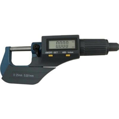 GEKO, Messlehre, Mikrometer digital, 0-25mm GEKO, Messlehre, Mikrometer digital, 0-25mm