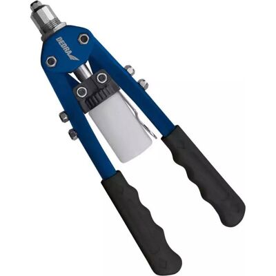 Dedra, Zange, Zweihand-Nieten für Aluminiumnieten (280 mm) Dedra, Zange, Zweihand-Nieten für Aluminiumnieten (280 mm)