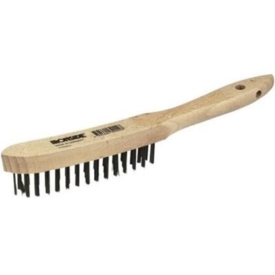Ironside, Bürstenwerkzeug, 139001 Stahl-Drahtbürste 2rhg 0,35mm Draht Ironside, Bürstenwerkzeug, 139001 Stahl-Drahtbürste 2rhg 0,35mm Draht