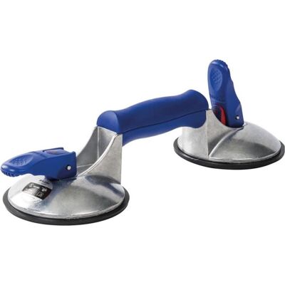 Bohle, Hebehilfe, Saugheber VERIBOR BLUE LINE, 2-Kopf-Alukörper, TF 60 kg, Scheiben-Ø 120 mm (60 kg) Bohle, Hebehilfe, Saugheber VERIBOR BLUE LINE, 2-Kopf-Alukörper, TF 60 kg, Scheiben-Ø 120 mm (60 kg)