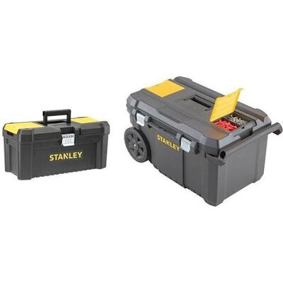 Stanley Werkzeugkoffer, STST1-81697 Essentials Werkzeugtrolley 50L + Werkzeugfall 16 / Stanley Werkzeugkoffer, STST1-81697 Essentials Werkzeugtrolley 50L + Werkzeugfall 16 /