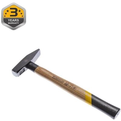 Forte tools, Hammer, Schlosserhammer mit Holzgriff, 300 g Kopfgewicht, Hammer mit Holzstiel, Premium Werkzeug (300 g) Forte tools, Hammer, Schlosserhammer mit Holzgriff, 300 g Kopfgewicht, Hammer mit Holzstiel, Premium Werkzeug (300 g)