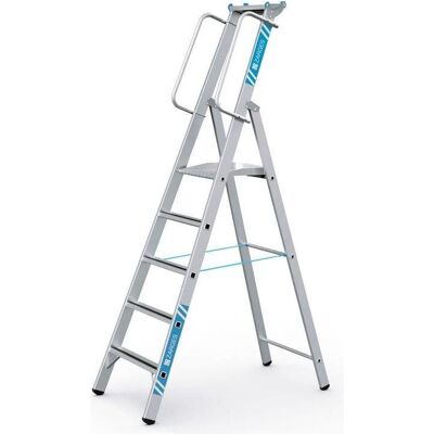 Zarges, Leiter + Gerüst, Alu-Stehleiter mit grosser Plattform (Stehleiter, 243 cm) Zarges, Leiter + Gerüst, Alu-Stehleiter mit grosser Plattform (Stehleiter, 243 cm)
