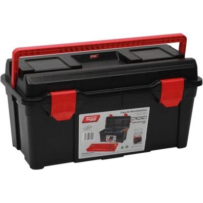 Tayg Werkzeugkoffer - 580 x 285 x 290 mm - mit Fach - 47,9 L - Schwarz Tayg Werkzeugkoffer - 580 x 285 x 290 mm - mit Fach - 47,9 L - Schwarz