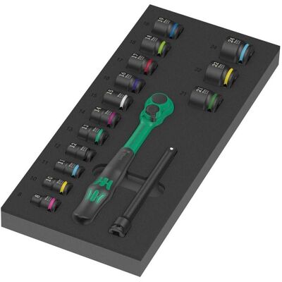 Wera, Zubehör Werkzeugaufbewahrung, Schaumstoffeinlage 8010 B Zyklop Comfort Knarre Set 1 Wera, Zubehör Werkzeugaufbewahrung, Schaumstoffeinlage 8010 B Zyklop Comfort Knarre Set 1