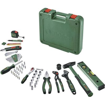 Bosch Zubehör, Werkzeugkoffer, Werkzeug Set, 63-tlg. (63 Teile) Bosch Zubehör, Werkzeugkoffer, Werkzeug Set, 63-tlg. (63 Teile)