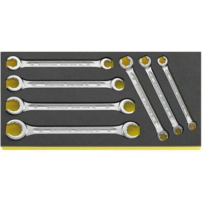 Stahlwille 96838758 Maulschlüssel-Set - 8-22mm, 7 Stück Stahlwille 96838758 Maulschlüssel-Set - 8-22mm, 7 Stück