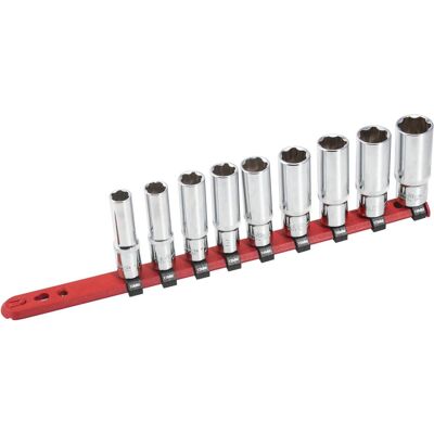 Bikeservice, Steckschlüssel + Stecknuss, Steckschlüssel-Set, 3/8 Zoll, Dr. 9-teilig (10 mm, 11 mm, 12 mm, 13 mm, 14 mm, 15 mm, 16 mm, 17 mm, 19 mm) Bikeservice, Steckschlüssel + Stecknuss, Steckschlüssel-Set, 3/8 Zoll, Dr. 9-teilig (10 mm, 11 mm, 12 mm, 13 mm, 14 mm, 15 mm, 16 mm, 17 mm, 19 mm)
