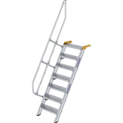 Munk Günzburger Steigtechnik Alu Leiter 7 Stufen 60° 600mm - Treppe Munk Günzburger Steigtechnik Alu Leiter 7 Stufen 60° 600mm - Treppe