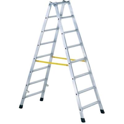 Zarges, Leiter + Gerüst, Nova B - Stufen-Stehleiter 2 x 8 Stufen (Stehleiter) Zarges, Leiter + Gerüst, Nova B - Stufen-Stehleiter 2 x 8 Stufen (Stehleiter)