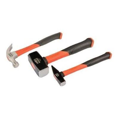 Bahco Hammer, 428F+481F+484F Hammersatz Fiberglas 3-teilig Bahco Hammer, 428F+481F+484F Hammersatz Fiberglas 3-teilig