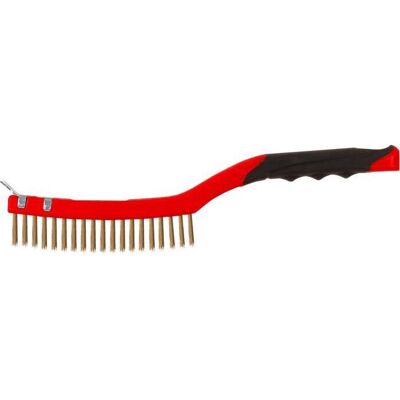 Proline, Schleifmittel, Pro-Line Drahtbürste, Messing, 3 x 19 Reihen, 340 mm (32633) Proline, Schleifmittel, Pro-Line Drahtbürste, Messing, 3 x 19 Reihen, 340 mm (32633)