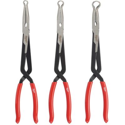 MGA, Zange, Milwaukee Long Tange mit Augenkiefern Set (8, 12,7, 19mm) MGA, Zange, Milwaukee Long Tange mit Augenkiefern Set (8, 12,7, 19mm)