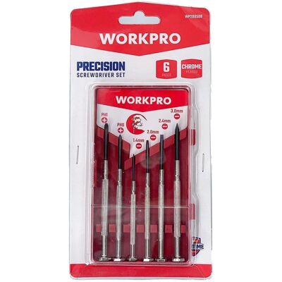 Workpro Schraubenzieher-Set - Flach & Phillips - Präzision Electronics Workpro Schraubenzieher-Set - Flach & Phillips - Präzision Electronics