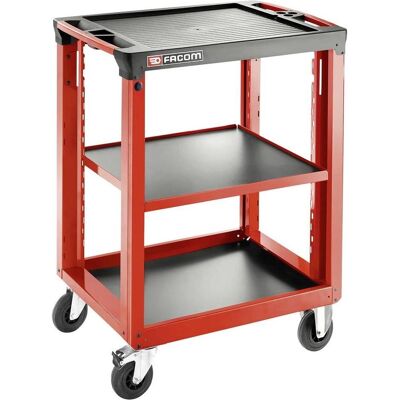 Facom, Werkzeugwagen + Montagewagen, Arbeitstisch 3 Tablar M3 Facom, Werkzeugwagen + Montagewagen, Arbeitstisch 3 Tablar M3