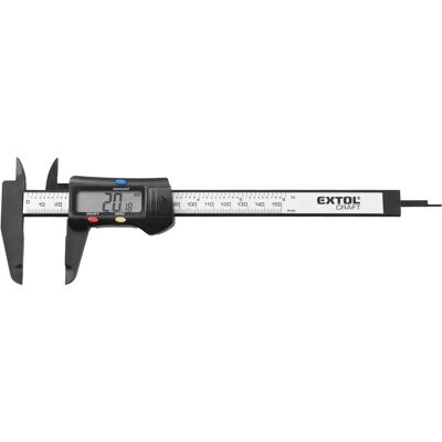 Extol, Messlehre, Gleitende digitale Plastikwaage, 0-150 mm (15 cm) Extol, Messlehre, Gleitende digitale Plastikwaage, 0-150 mm (15 cm)