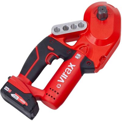 Virax, Schraubstock + Zwinge, MINISTEM BIEGEMASCHINE 18V 12-14-16-18MM KOMPAKTES und LEICHTES 18V Biegegerät 4,9 kg / 1x 2,0 Virax, Schraubstock + Zwinge, MINISTEM BIEGEMASCHINE 18V 12-14-16-18MM KOMPAKTES und LEICHTES 18V Biegegerät 4,9 kg / 1x 2,0