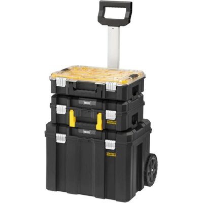 Stanley Werkzeugkoffer, gereedschapswagen - FatMax - 3in1 - FMST1-80101 (3 Teile) Stanley Werkzeugkoffer, gereedschapswagen - FatMax - 3in1 - FMST1-80101 (3 Teile)