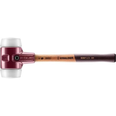 Halder, Hammer, SIMPLEX-Schonhammer 80 SUPERPLASTIK TE SIMPLEX-S (2660 g) Halder, Hammer, SIMPLEX-Schonhammer 80 SUPERPLASTIK TE SIMPLEX-S (2660 g)
