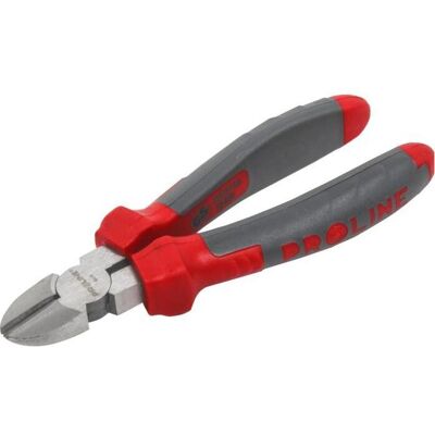 Proline, Bolzenschneider + Seitenschneider, Side pliers CV, 160mm, professional (160 mm) Proline, Bolzenschneider + Seitenschneider, Side pliers CV, 160mm, professional (160 mm)