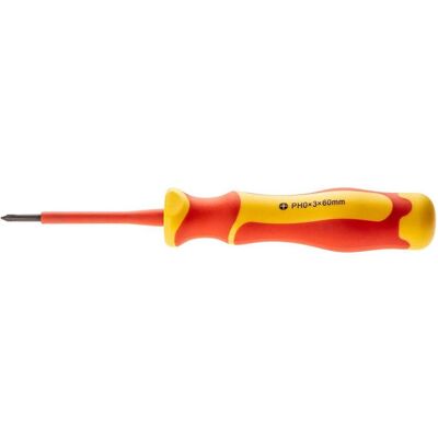 Neo, Schraubenzieher, Schraubendreher PH0*3*60, 1000V Neo, Schraubenzieher, Schraubendreher PH0*3*60, 1000V
