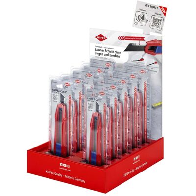 Knipex, Zange, 00 18 01 V44 Thekendisplay 10x 90 10 165 BK (250 mm) Knipex, Zange, 00 18 01 V44 Thekendisplay 10x 90 10 165 BK (250 mm)