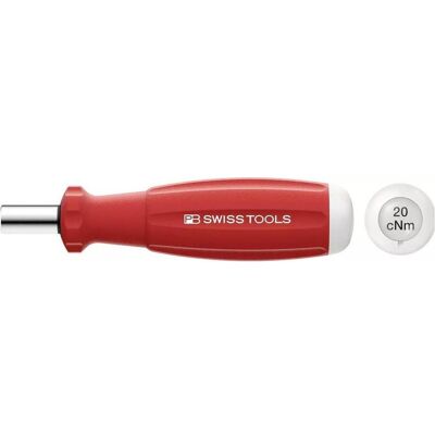 Packard Bell Swiss Tools, Drehmomentschlüssel, MecaTorque PB8313.M 20 CNM (1/4", 0.10 - 0.50 Nm) Packard Bell Swiss Tools, Drehmomentschlüssel, MecaTorque PB8313.M 20 CNM (1/4", 0.10 - 0.50 Nm)