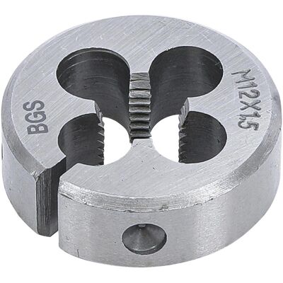 BGS, Gewindeschneider + Gewindebohrer, Gewindeschneideisen M12 x 1,5 x 38 mm BGS, Gewindeschneider + Gewindebohrer, Gewindeschneideisen M12 x 1,5 x 38 mm