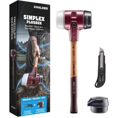 Halder, Hammer, Schonhammer SIMPLEX-Plusbox Starterkit (3730 g) Halder, Hammer, Schonhammer SIMPLEX-Plusbox Starterkit (3730 g)