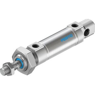 Festo, Fördertechnik, Round Cylinder, 25mm Bore, 20mm Stroke Festo, Fördertechnik, Round Cylinder, 25mm Bore, 20mm Stroke