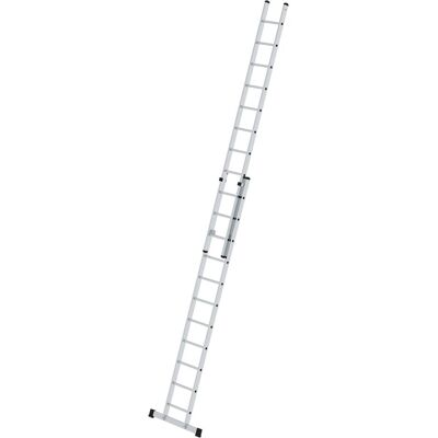 Munk Günzburger Steigtechnik - Schiebeleiter 2x11 Sprossen, 3300mm eingefahren, 5500mm ausgefahren Munk Günzburger Steigtechnik - Schiebeleiter 2x11 Sprossen, 3300mm eingefahren, 5500mm ausgefahren