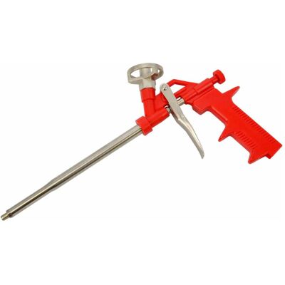 Awtools, Kartuschenpistole + Fettpresse, Schaumpistolenkopf aus Kunststoff und Kupfer (Montageschaumpistole) Awtools, Kartuschenpistole + Fettpresse, Schaumpistolenkopf aus Kunststoff und Kupfer (Montageschaumpistole)