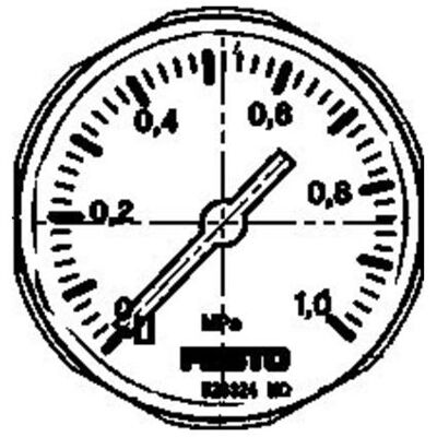 Festo, Detektor, Manometer 526324 MA-27-1,0-M5-MPA 0 bis 10 bar 1 St. (Druckmessgerät) Festo, Detektor, Manometer 526324 MA-27-1,0-M5-MPA 0 bis 10 bar 1 St. (Druckmessgerät)