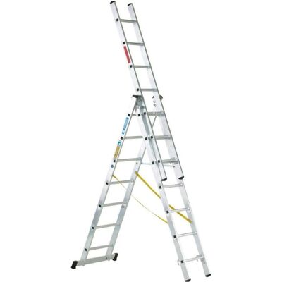 Zarges Mehrzweckleiter 3x7 Sprossen - 3,6m x 5,8m - Leiter Zarges Mehrzweckleiter 3x7 Sprossen - 3,6m x 5,8m - Leiter