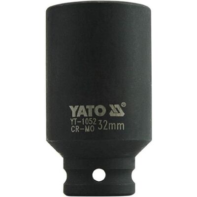 Yato, Steckschlüssel + Stecknuss, IMPACT SOCKET DEEP 12x32MM (32 mm) Yato, Steckschlüssel + Stecknuss, IMPACT SOCKET DEEP 12x32MM (32 mm)
