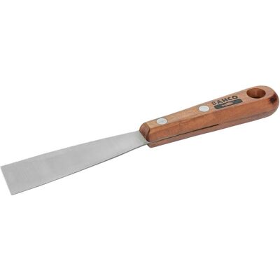 Irimo, Kelle + Spachtel, Farbschaber mit Kohlenstoffstahl-Klinge und Holzgriff, 30 × 195 mm (3 cm) Irimo, Kelle + Spachtel, Farbschaber mit Kohlenstoffstahl-Klinge und Holzgriff, 30 × 195 mm (3 cm)