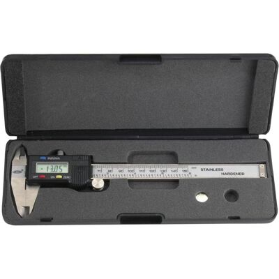 Bahco Messlehre, Digitaler Präzisions-Messschieber mit LCD-Anzeige 235 mm (15 cm) Bahco Messlehre, Digitaler Präzisions-Messschieber mit LCD-Anzeige 235 mm (15 cm)