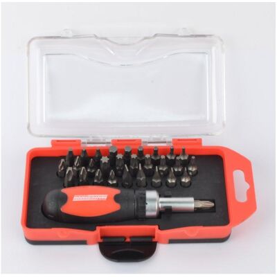 Mannesmann, Bits, Bit und Ratschensatz 30-tlg. Mannesmann, Bits, Bit und Ratschensatz 30-tlg.
