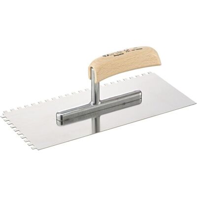 Fortis Glättekelle 280x130mm - gezahnt Fortis Glättekelle 280x130mm - gezahnt