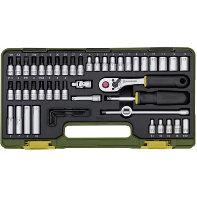 Proxxon, Steckschlüssel + Stecknuss, Feinmechanikersatz (10 mm, 11 mm, 12 mm, 13 mm, 4 mm, 4.5 mm, 5 mm, 6 mm, 6.5 mm, 7 mm, 8 mm, 9 mm) Proxxon, Steckschlüssel + Stecknuss, Feinmechanikersatz (10 mm, 11 mm, 12 mm, 13 mm, 4 mm, 4.5 mm, 5 mm, 6 mm, 6.5 mm, 7 mm, 8 mm, 9 mm)