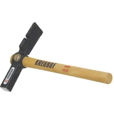 Krenhof, Hammer, Maurerhammer mit Holzstiel und Nagelzieher 500 g (500 g) Krenhof, Hammer, Maurerhammer mit Holzstiel und Nagelzieher 500 g (500 g)