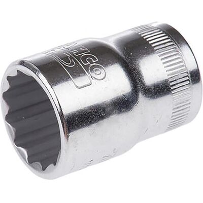 Bahco Steckschlüssel + Stecknuss, 1/2” Steckschlüssel-Einsatz, Zwölfkant, 13 mm (13 mm) Bahco Steckschlüssel + Stecknuss, 1/2” Steckschlüssel-Einsatz, Zwölfkant, 13 mm (13 mm)