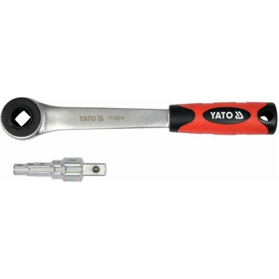 Yato, Ratsche, YT-03314, Heizkörper-Stufen-Spud-Ventil Sechskantschlüssel Ratschenschlüssel 5 Stufen, 1/2 Zoll (1/2") Yato, Ratsche, YT-03314, Heizkörper-Stufen-Spud-Ventil Sechskantschlüssel Ratschenschlüssel 5 Stufen, 1/2 Zoll (1/2")